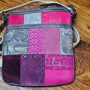Coach cross body purse